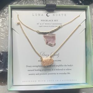 luna norte necklace set